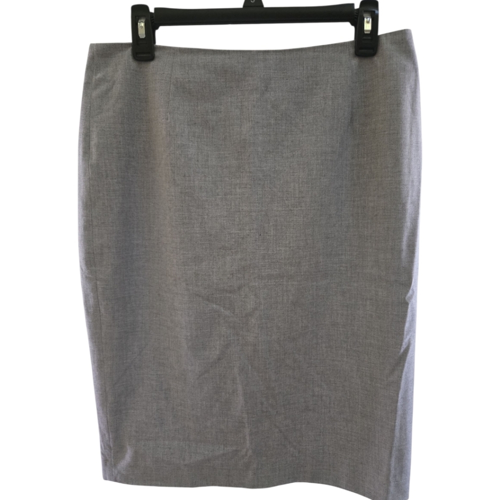 MERONA GREY PENCIL SKIRT SZ 10
